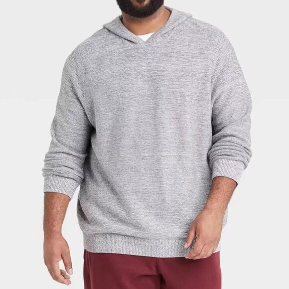 Men's Charcoal Gray Standard Fit Pullover Sweater | Goodfellow & Co | X Large - Picture 11 of 12